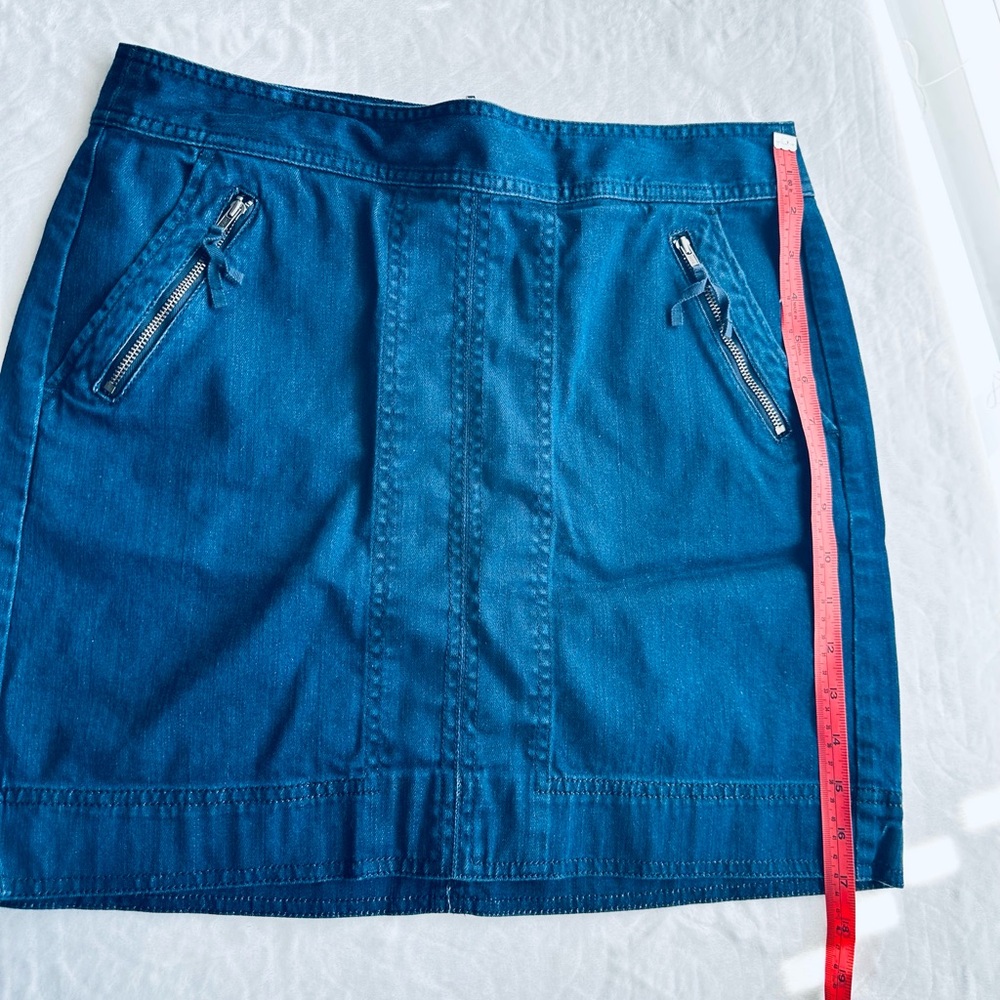 Stylish Blue Denim Skirt